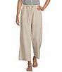 Westbound Petite Pull On Linen-Blend Pants - Image 1