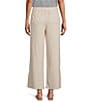Westbound Petite Pull On Linen-Blend Pants - Image 2