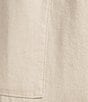 Westbound Petite Pull On Linen-Blend Pants - Image 4