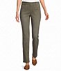Westbound Petite Size High Rise Patch Pocket Straight Leg Pull-On Pants - Image 1