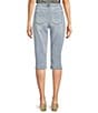 Westbound Petite Size High Rise Pull-On Crop Capri Pants - Image 6