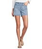 Westbound Petite Size High Rise Pull On Shorts - Image 1