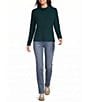 Westbound Petite Size Long Sleeve Cowl Neck Sweater - Image 3