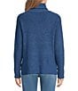 Westbound Petite Size Long Sleeve Cowl Neck Sweater - Image 5