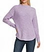 Westbound Petite Size Long Sleeve Mock Neck Sweater - Image 1