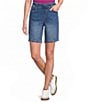 Westbound Petite Size Pull-On Bermuda Shorts - Image 1