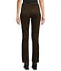Westbound Petite Size Pull-On Leopard Print Corduroy High Rise Skinny Pants - Image 2