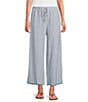 Westbound Petite Size Pull On Linen Blend Pants - Image 1