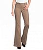 Westbound Petite Size Pull-On Mid Rise Flare Leg Pants - Image 1