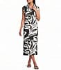 Westbound Petite Size Sleeveless Collared Dress - Image 1