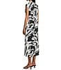 Westbound Petite Size Sleeveless Collared Dress - Image 3