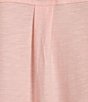Westbound Petite Size Solid 3/4 Sleeve Knit Crew Neck Top - Image 4