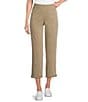 Westbound Petite Size the HIGH RISE fit Crop Pull-On Pants, Color:Portabella - Image 1