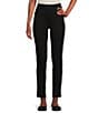 Color:Black - Image 1 - Petite Size the HIGH RISE fit Skinny Pants