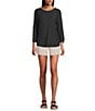 Westbound Petites Size High Rise Pull On Shorts - Image 3