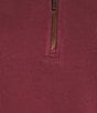 Westbound Plus Long Sleeve Quarter-Zip Pullover, Color:Burgundy - Image 4