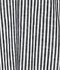 Westbound Plus Size 3/4 Roll-Tab Sleeve Point Collar Y-Neck Button Front Top, Color:Spring Stripe - Image 5