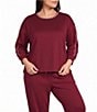 Westbound Plus Size 3/4 Sleeve Crew Neck Knit Top - Image 5