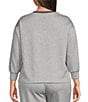 Westbound Plus Size 3/4 Sleeve Crew Neck Knit Top - Image 2
