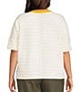 Westbound Plus Size 3/4 Sleeve Crew Neck Top - Image 2