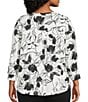 Westbound Plus Size 3/4 Sleeve Knit Crew Neck Top - Image 2