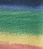 Color:Ombre Stripe - Image 4 - Plus Size Dip Dye 3/4 Sleeve Knit Crew Neck Top