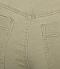Westbound Plus Size High Rise Porkchop Pockets Bermuda Shorts, Color:Seagrass - Image 4