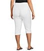 Westbound Plus Size High Rise Pullon Crop Capri Pants - Image 6