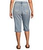 Westbound Plus Size High Rise Pullon Crop Pants - Image 6