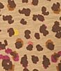 Color:Ombre Leopard - Image 4 - Plus Size Knit Animal Print Short Sleeve Crew Neck Top