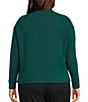 Westbound Plus Size Knit Long Sleeve Mock Neck Top - Image 2