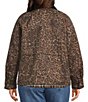 Westbound Plus Size Long Sleeve Button Front Barn Jacket - Image 2