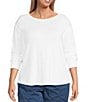 Westbound Plus Size Long Sleeve Crew Neck Pullover - Image 5