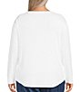 Westbound Plus Size Long Sleeve Crew Neck Pullover - Image 6