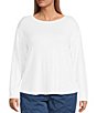 Westbound Plus Size Long Sleeve Crew Neck Pullover - Image 4