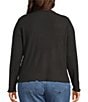 Westbound Plus Size Long Sleeve Crew Neck Ribbed Top - Image 2