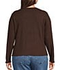 Westbound Plus Size Long Sleeve Crew Neck Ribbed Top - Image 6