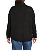 Westbound Plus Size Long Sleeve Mock Neck Sweater - Image 2