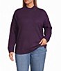 Westbound Plus Size Long Sleeve Mock Neck Sweater - Image 5