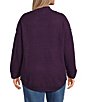 Westbound Plus Size Long Sleeve Mock Neck Sweater - Image 6