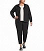 Westbound Plus Size Long Sleeve Zip Up Jacket - Image 3