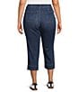 Westbound Plus Size Pull On High Rise Crop Pants - Image 2