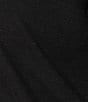 Color:Black - Image 4 - Plus Size Ribbed Knit V-Neck Long Sleeve Pullover Top