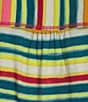 Westbound Plus Size Shimmering Stripe Short Short V-Neck Top, Color:Multi Shimmering Stripe - Image 4