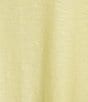 Westbound Plus Size Short Sleeve Crew Neck Top, Color:Lemonade - Image 4