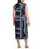 Westbound Plus Size Sleeveless Collared Dress - Image 4