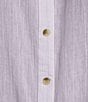 Westbound Plus Size V-Neck 3/4 Sleeve Button Front Top - Image 4
