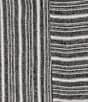 Color:Black/White Stripe - Image 4 - Plus Size V-neck Sleeveless Midi A-Line Dress