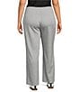 Westbound Plus Size Wide Leg Mid Rise Drawstring Pants - Image 2