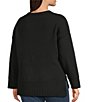 Westbound Plus Wool Blend Long Sleeve Crew Neck Sweater - Image 4